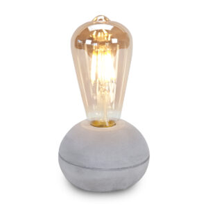 מנורה מעוצבת עם נורת LED - לונה